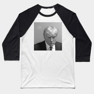 Donald Trump Mugshot Baseball T-Shirt